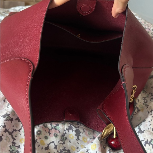 Coach Brooklyn Shoulder Bag 39 in Red / Burgundy - Picture 14 of 17